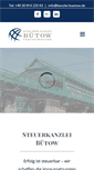 Mobile Screenshot of kanzlei-buetow.com